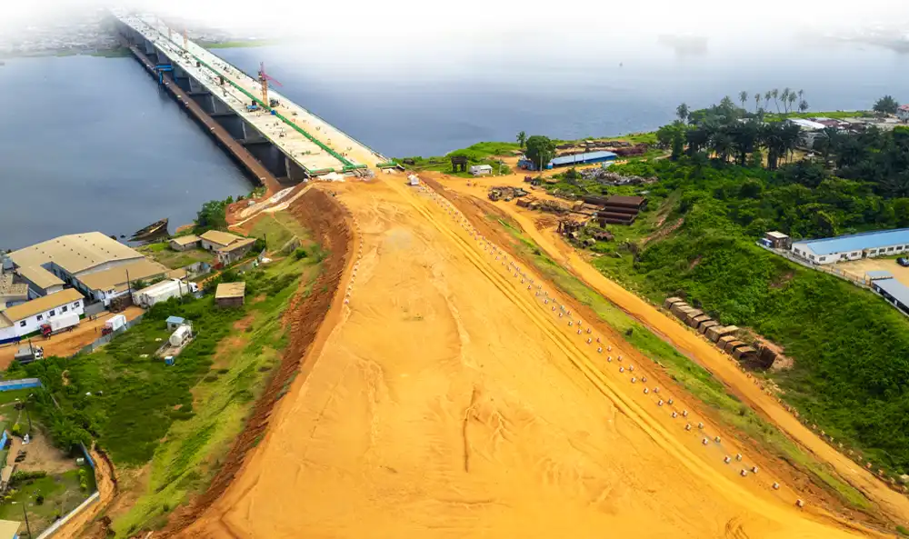 JACQUEVILLE : BIENTÔT DEUX VOIES D’ENTRÉE DEPUIS ABIDJAN