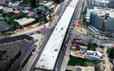 Travaux des échangeurs du boulevard Germain Koffi Gadeau en pleine évolution